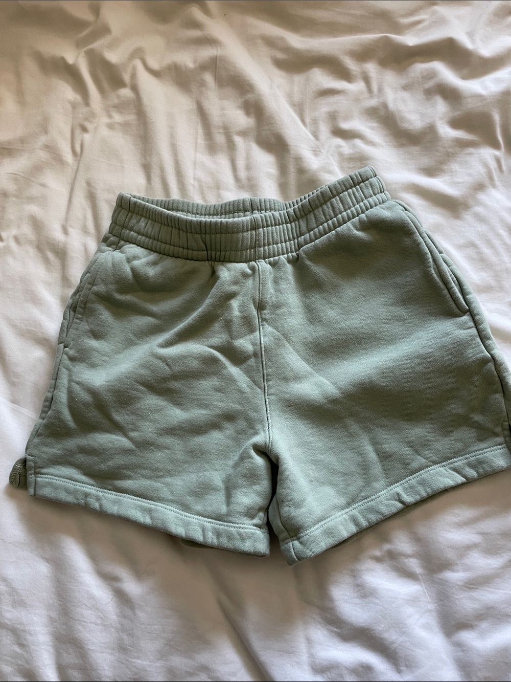 Reformation High-Rise Elastic Waist Sweat Shorts XS